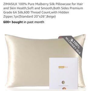 💜 2 Pure Mulberry Silk Pillowcase